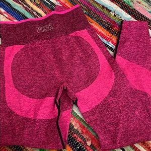 Pink Seamless leggings